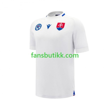 Fotballdrakt Slovakia Bortetrøye 2024-2025 Kortermet
